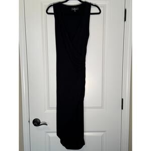 Lulus Black Midi Dress XS